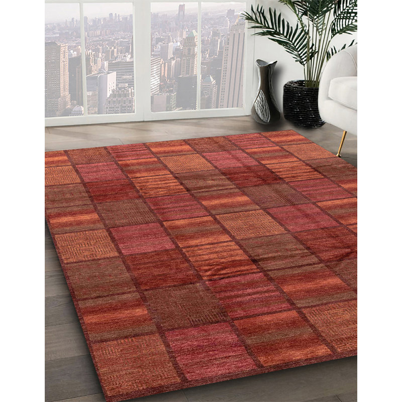 Avicia Abstract Indoor Rug, Round 6'