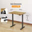 Adjustable Metal Base Computer Desk-1244632756