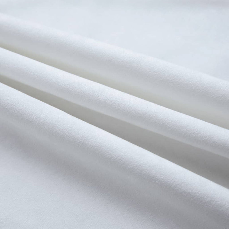 Azurah Blackout Curtain Pair, Off white, Width 140 x Drop 245cm