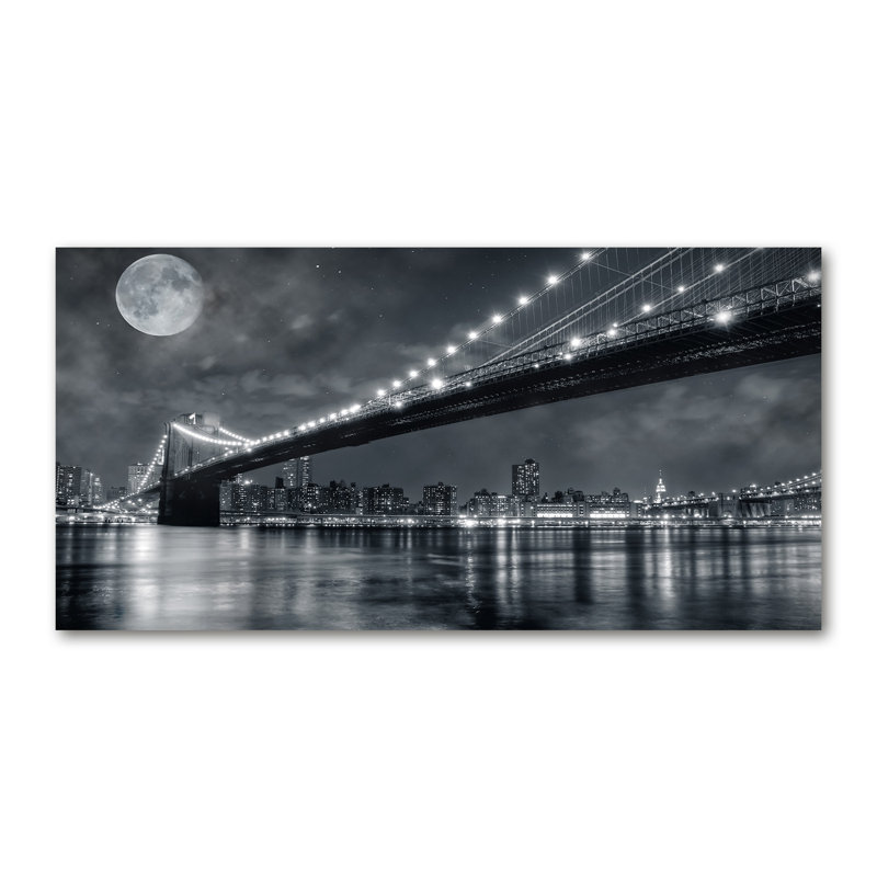 Brooklyn Bridge - Wrapped Canvas Print