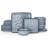 Stoneware Dinnerware Sets, 24-Piece Dish Set-485853028