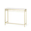 Console, table d'entrée, canapé avec structure ouverte