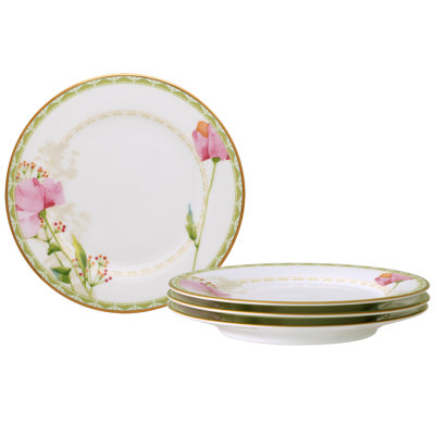 Noritake Poppy Place Bread & Butter/Appetizer Plates, 6-1/4"