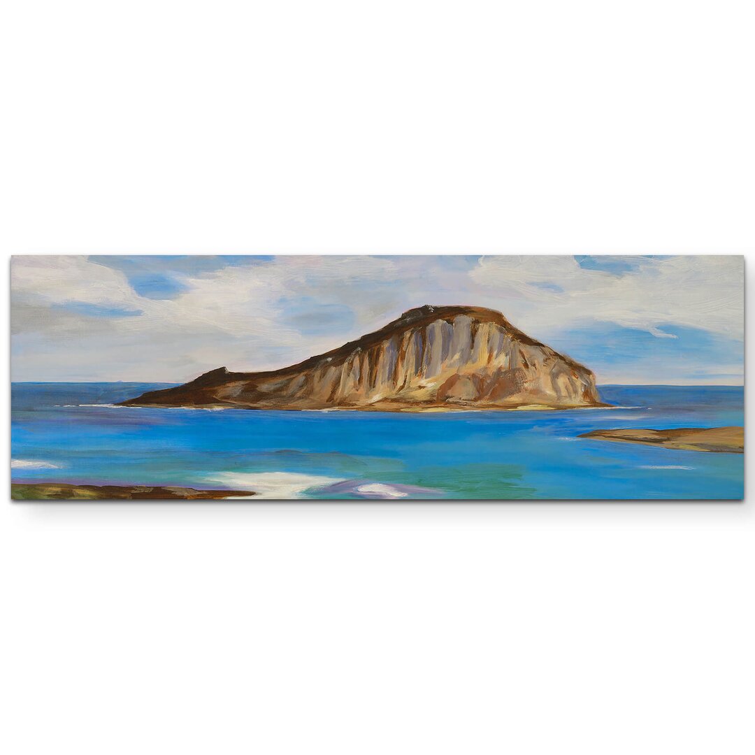 Leinwandbild Bild von Chinaman´s Hat Island Hawaii