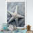 White Single Picture Framed
