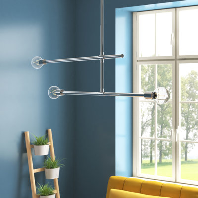 Borkholder 3 - Light Dimmable Tiered Chandelier