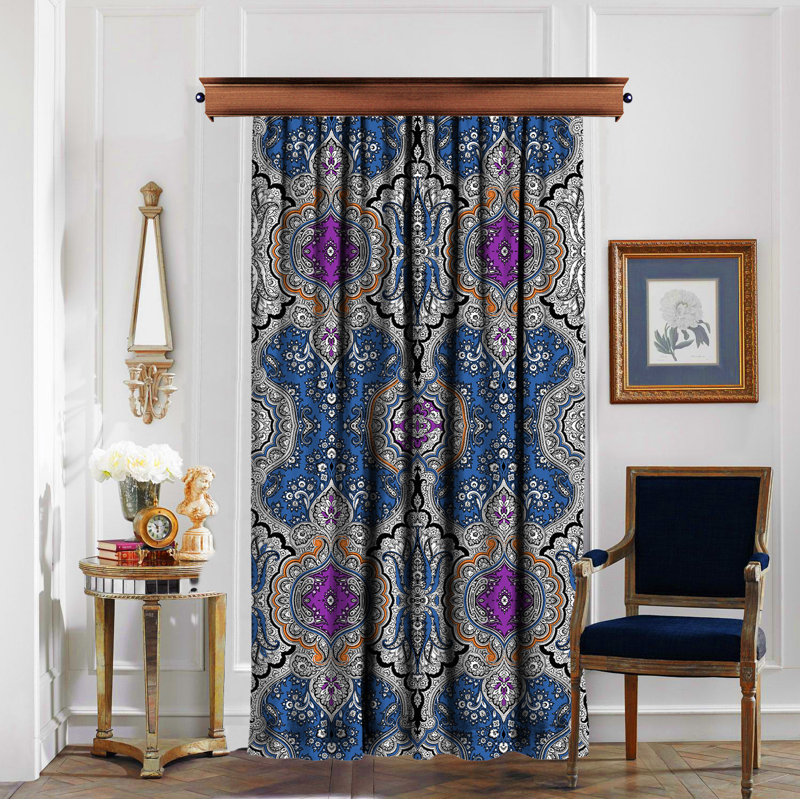 Rideau en polyester Carollton