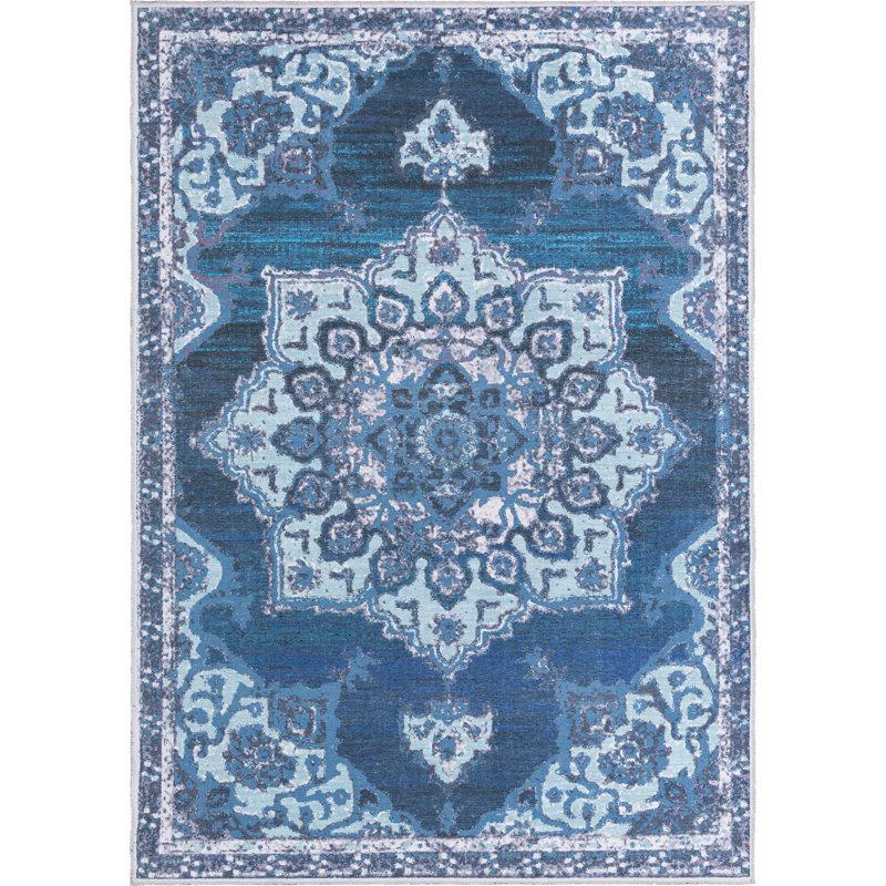 Aten Oriental Indoor Rug, Rectangle 7'3" x 10'
