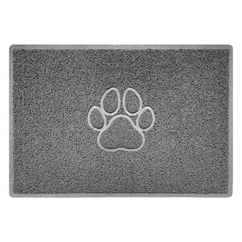 Non-Slip Indoor / Outdoor Doormat, Grey, 60cm W x 90cm L