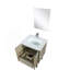 Meuble-lavabo de salle de bain D, plateau en marbre de culture, ensemble de robinet et po Miroir-745069014-745069021