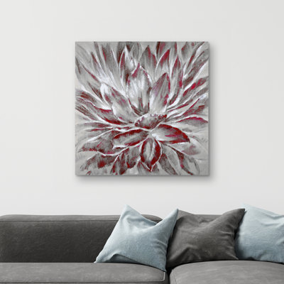 flower - 32"x32" art on canvas