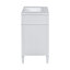 Meuble-lavabo de salle de bain simple 36 po avec plateau Demato-2108104042