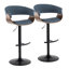 Ensemble de 2 tabourets de bar Arabelle-88309869-88309870