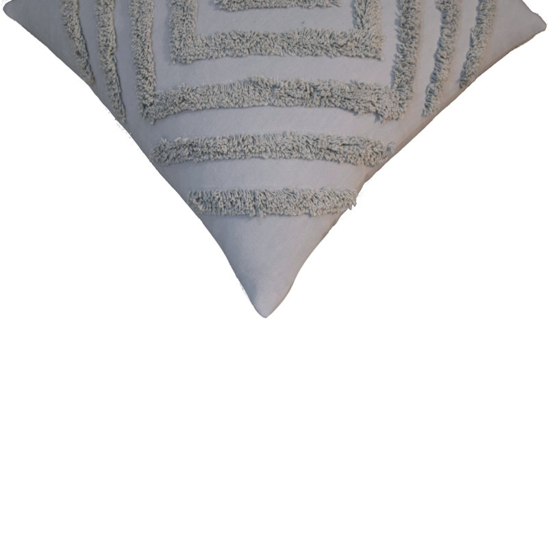 Grey Square Throw Cushion