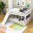 Felecie Full Over Full Standard Bunk Bed with Slide by Harriet Bee-520057540