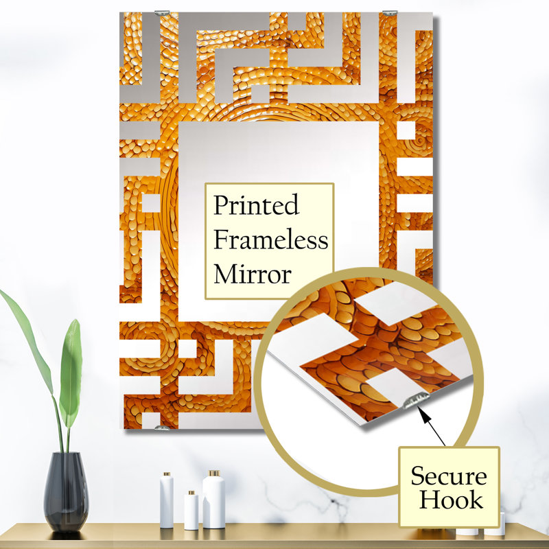 Grand miroir mural Honorio - MIR131728, 40 po x 30 po