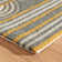Button Kit Kemp x Annie Selke Button Grey Hand Micro Hooked Wool Rug
