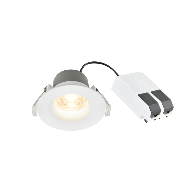 Aneecia Semi Flush Mount, White