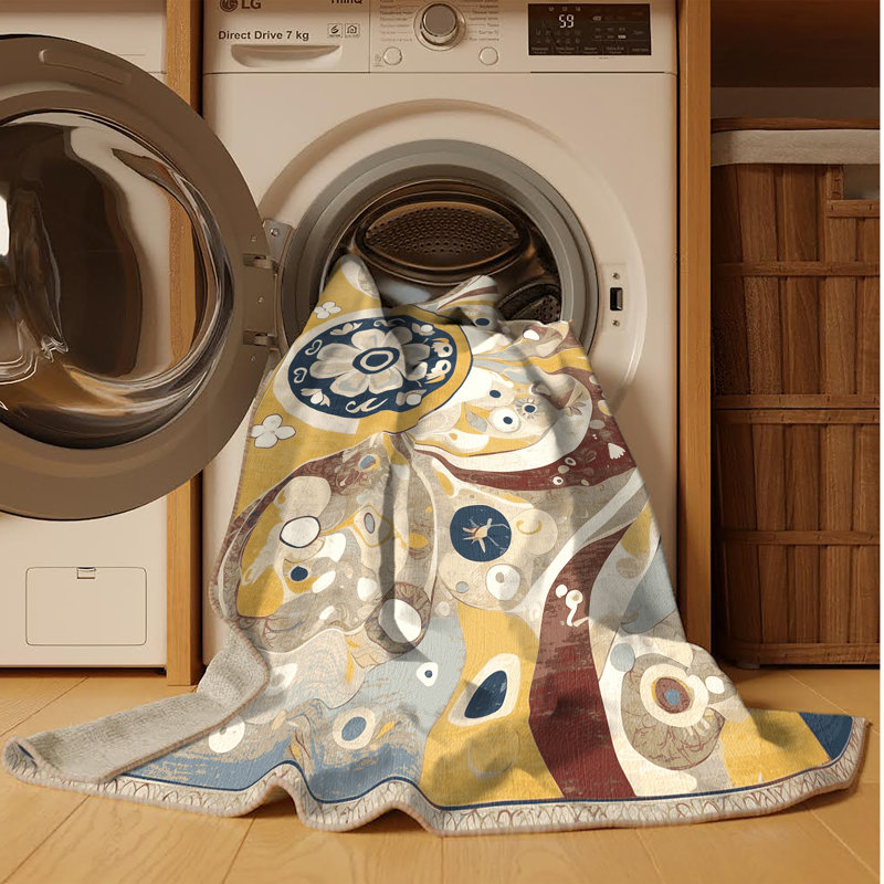 Tapis Jazzy Curl, Carré 3 pi