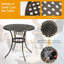 Jourdan 2 - Person Patio Dining Set Round Table