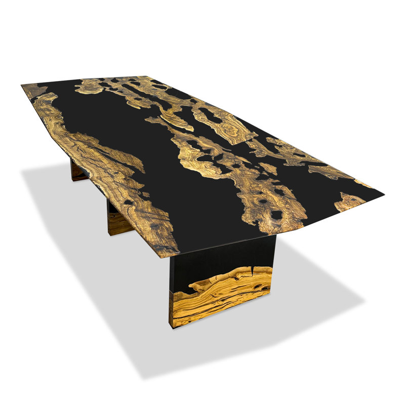 Thyria Solid Wood Dining Table, 48" W x 96" L