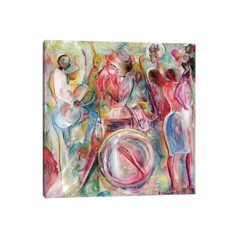 New Orleans by Ikahl Beckford - Wrapped Canvas Painting, 93.98 cm H x 93.98 cm W x 3.175 cm D
