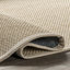 Tapis en sisal et en laine véritables brun clair-29544041