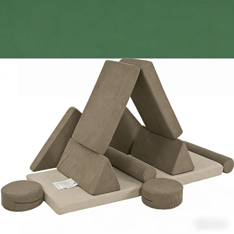 Ensemble de jeu souple, blocs d'escalade en mousse pour enfants