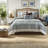 Elegant 7-piece Bedding Sets With Polyester Jacquard And Geometric Style