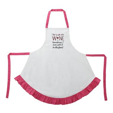 Geometric Cotton Apron Sets Evideco