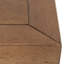 Commode 3 tiroirs, brun moyen