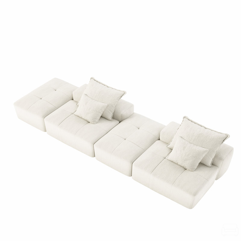 Canapé modulaire surdimensionné Modern