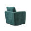 Fauteuil pivotant rembourré 360 degrés Kaley