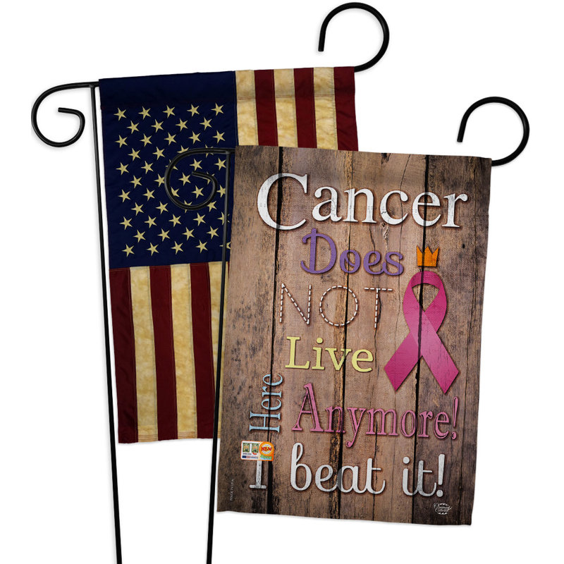 Double Sided 18.5'' H x 13'' W Polyester Garden Flag