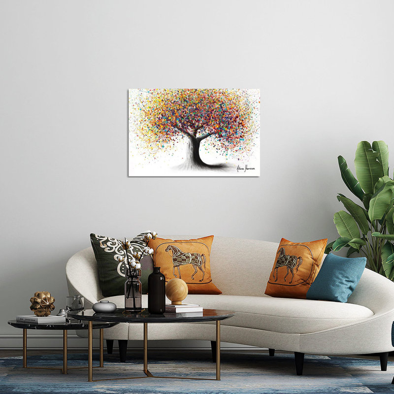«Rainbow Soul Tree» par Ashvin Harrison - impression non encadrée, H 16 po x l 24 po x P 0,25 po, Unframed