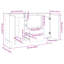 SkeltinCleveland Sideboard 101x35x70 cm Engineered Wood-1615663803