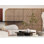 Ensemble de 4 panneaux muraux acoustique - Panneau mural à lattes de bois auto-adhésif 3D - Panneaux insonorisants auto-adhésifs pour réduire le bruit - Décoration murale pour la maison et le bureau