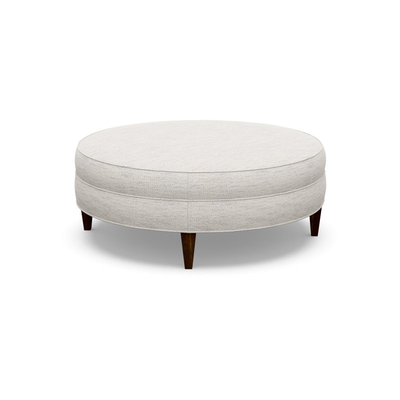 Round Ottoman, Walnut, 3906-73