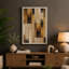 Earth Panels Minimalist - Wrapped Canvas-2137056615-2137056618