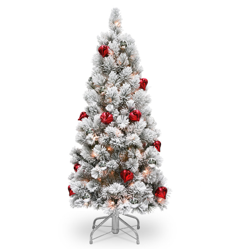 Arbre de Noël lumineux 90 'pin, H 90 po