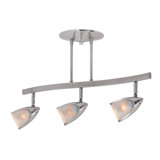  Projecteur directionnel linéaire à 3 lumières de 21 po de style lustre moderne à DEL 21 po