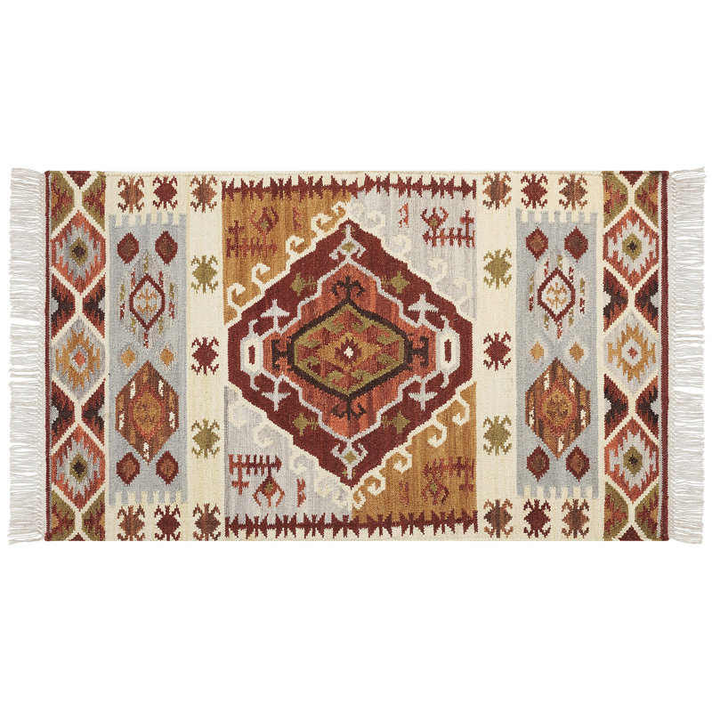 Billib Southwestern Hand Woven Area Rug, Rectangle 80 x 150cm