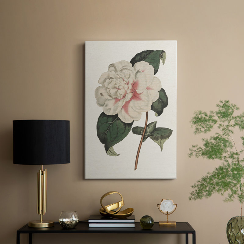 Mélange de fleurs roses - galerie Cavas, H 12 po x l 8 po