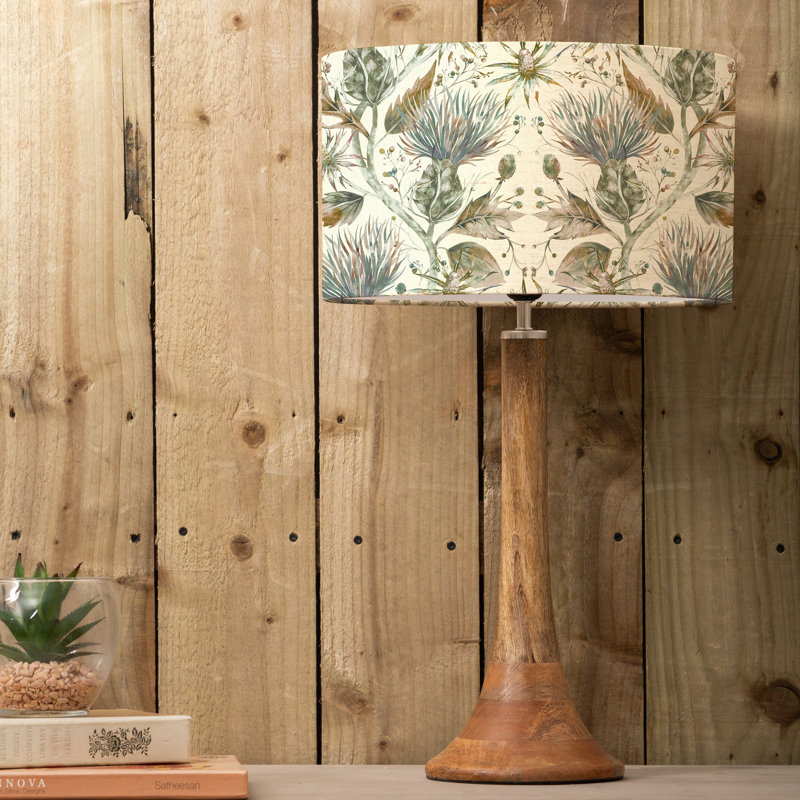 Kinross Wood Table Lamp, Auburn
