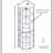 Quick - Setup White Glass Cabinet With Tipping And Push To Open Doors For Artifacts Elegant Display Crown Adjustable Shelves China-1369978724