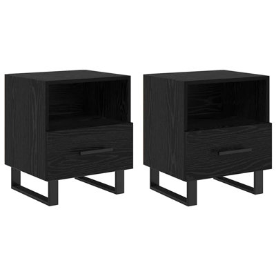 40cm W Manufactured Wood Bedside Table