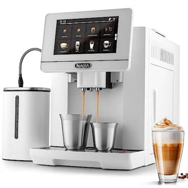 InQRacer Premium Espresso Machine Coffee Maker With Milk Frother, Coffee  Grinder, Commercial Coffee Maker Automatic Stainless Steel, Removable Parts  For Easy Cleaning，15 Bar