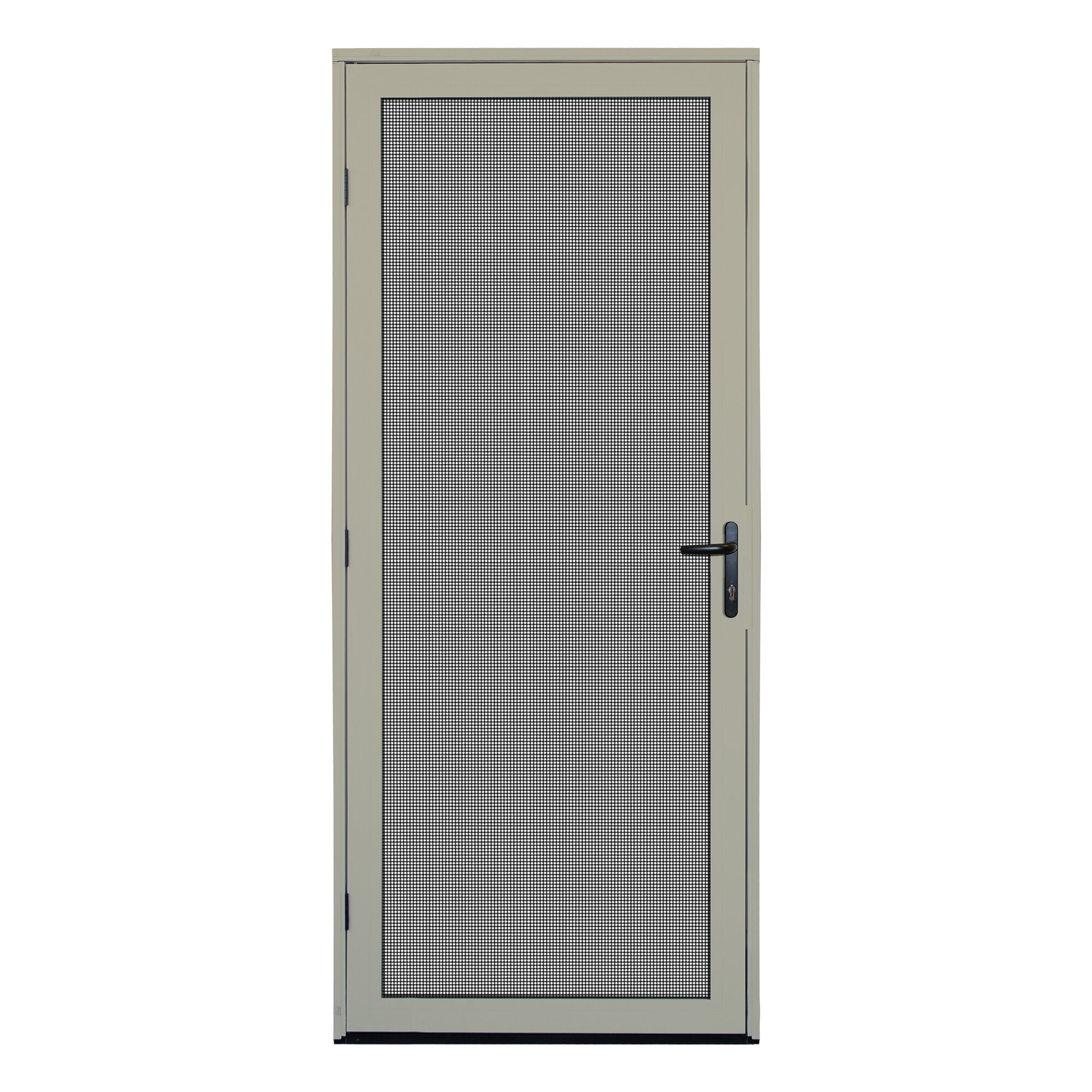 metal security screen door