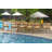 Hillpoint 10 - Person Teak Solid Wood Patio Dining Set Extendable and Umbrella Hole Included Oval Table-1091093904-1172393054