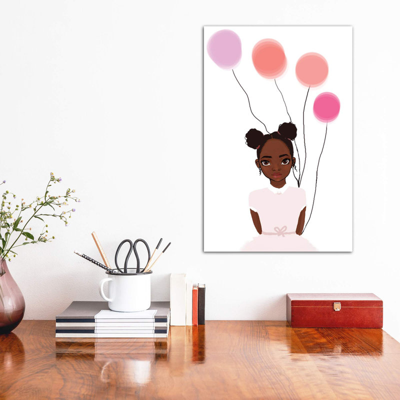 «Baby Sol II» par Nicholle Kobi - impression d'art graphique, Toile tendue, Pas de tapis, H 12 po x l 8 po x P 0,75 po